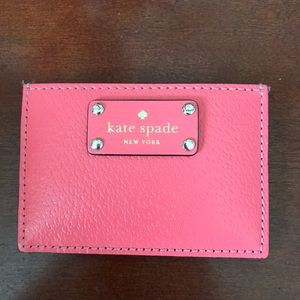 Kate Spade Pink Card Holder